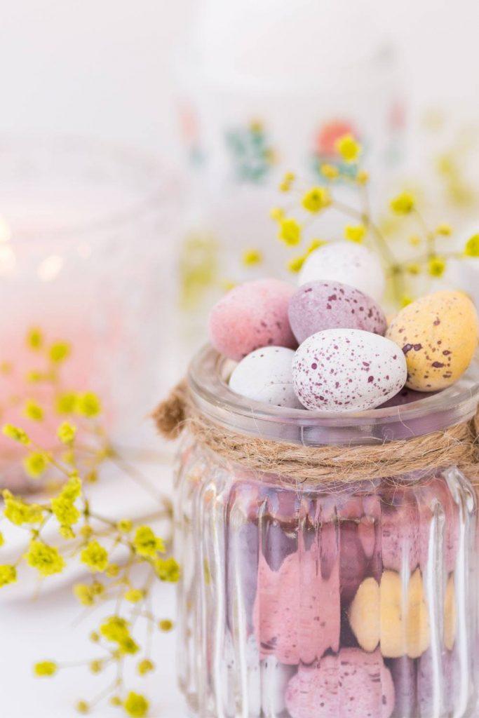 Easter Egg Jar Decoration