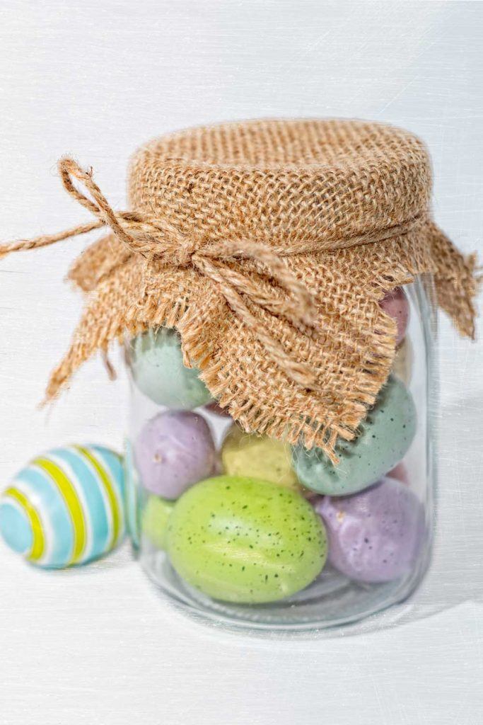 Rustic Tip Candy Jar