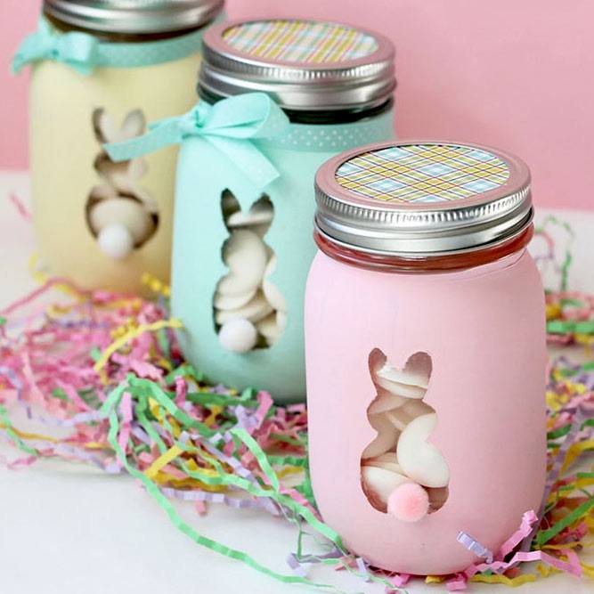 Pretty DIY Easter Candy Jars – Sustain My Craft Habit