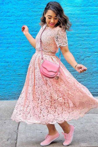 Plus size 2024 pink easter dresses