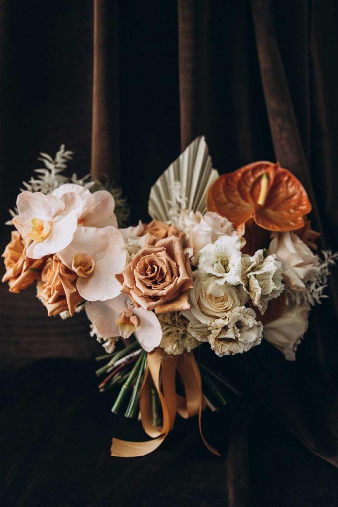 Rustic Brown Color Palette Bouquet 