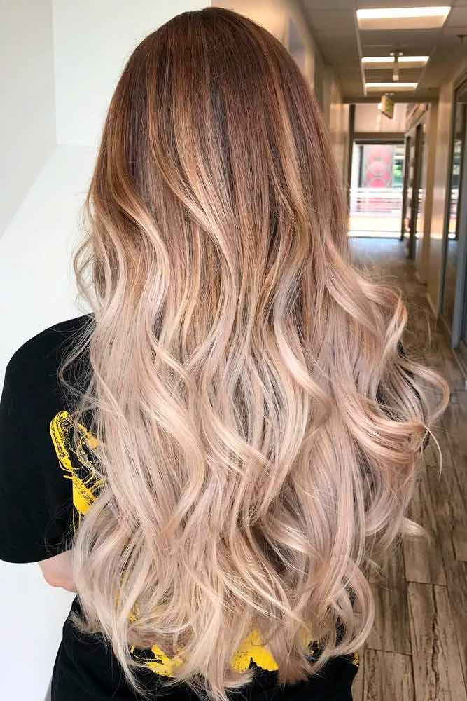Long Layered Hairstyle With Ombre #longlayeredhair #ombrehair
