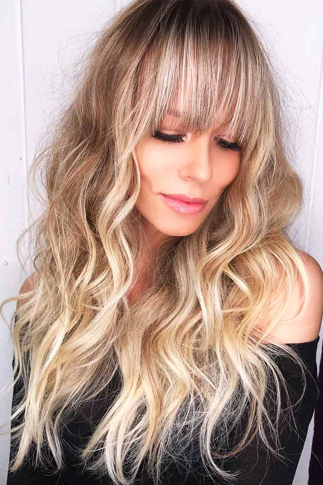 Messy Layered Hairstyles With Highlights #blondehair #blonds