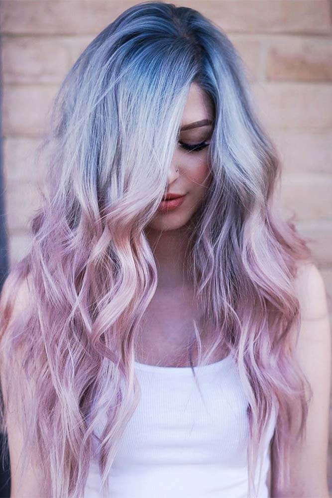 Pink Ombre Hairstyles #pinkombrehair #ombre