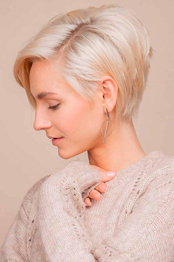 Blonde Pixie Bob Haircut #blondehair #bobhaircut