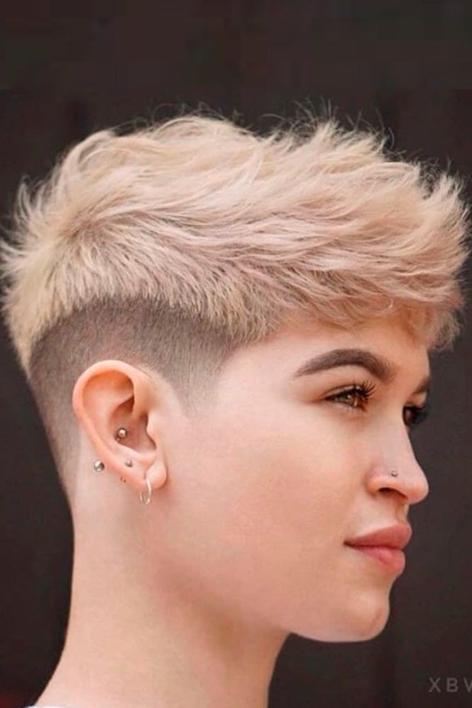 Feathered And Tapered Pixie Style #taperedpixie #shorthair