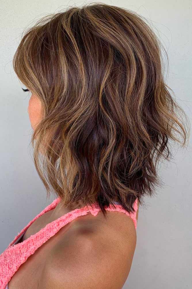 Layered Hairstyles For Shoulder Lenght Hair