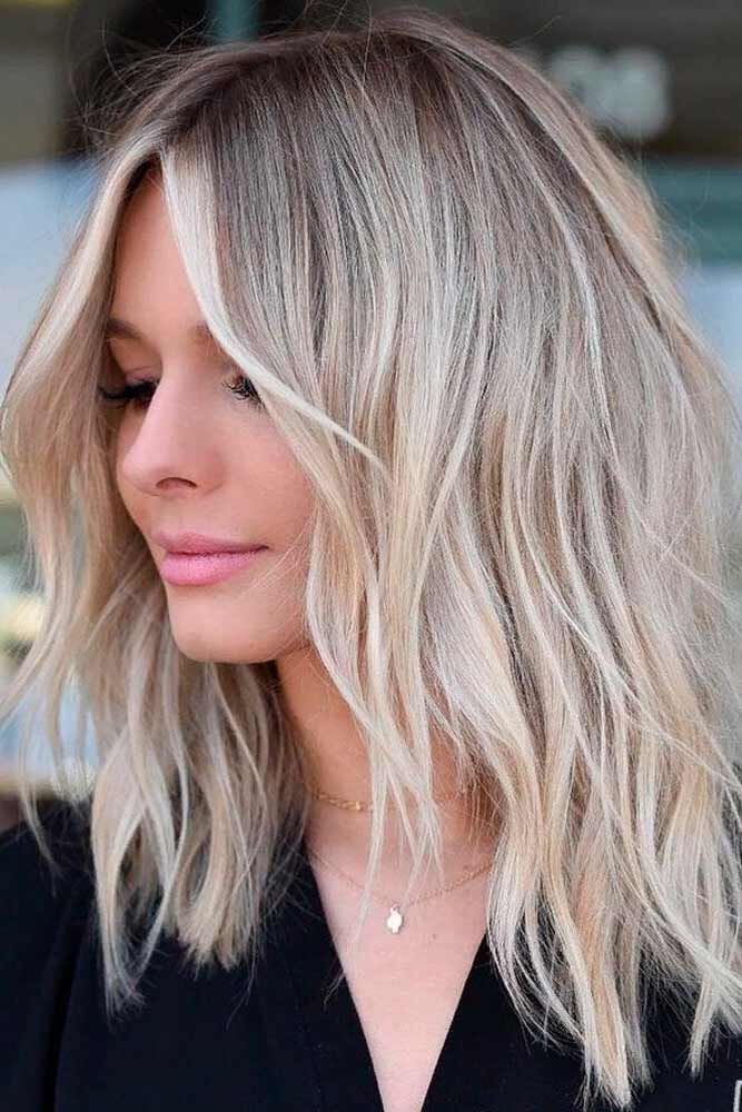 Chic Blonde Hairstyles With Layeres #layredhairstyles #blondehair