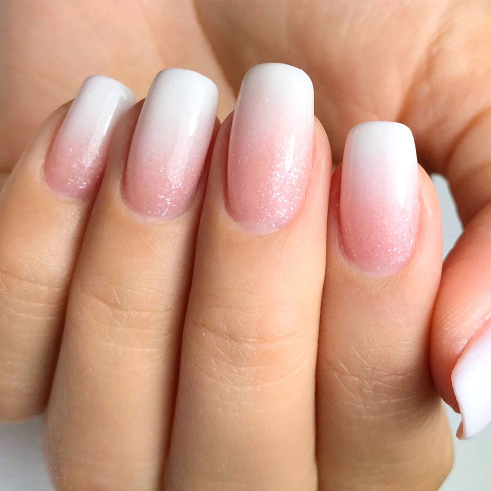 Classy Ombre French Nails