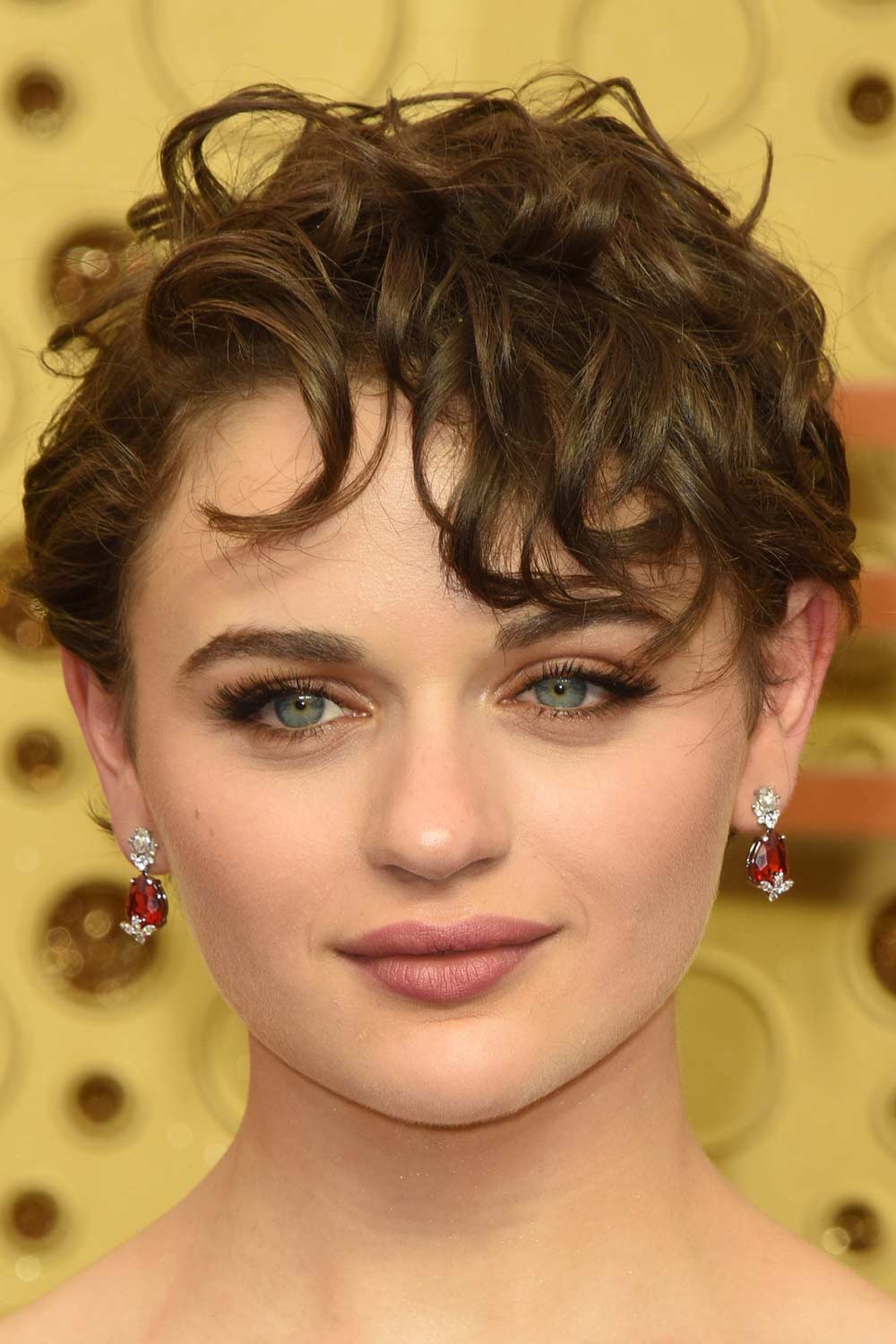 Joey King with Curly Pixie