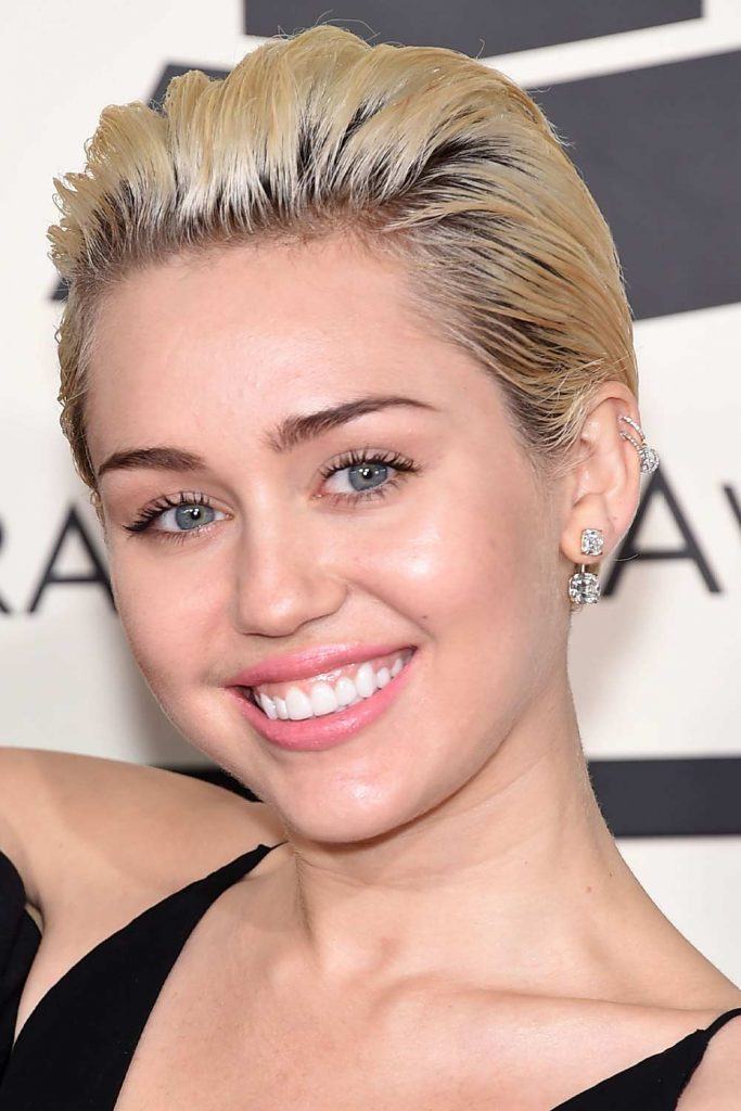 Miley Cyrus with Pixie Cut