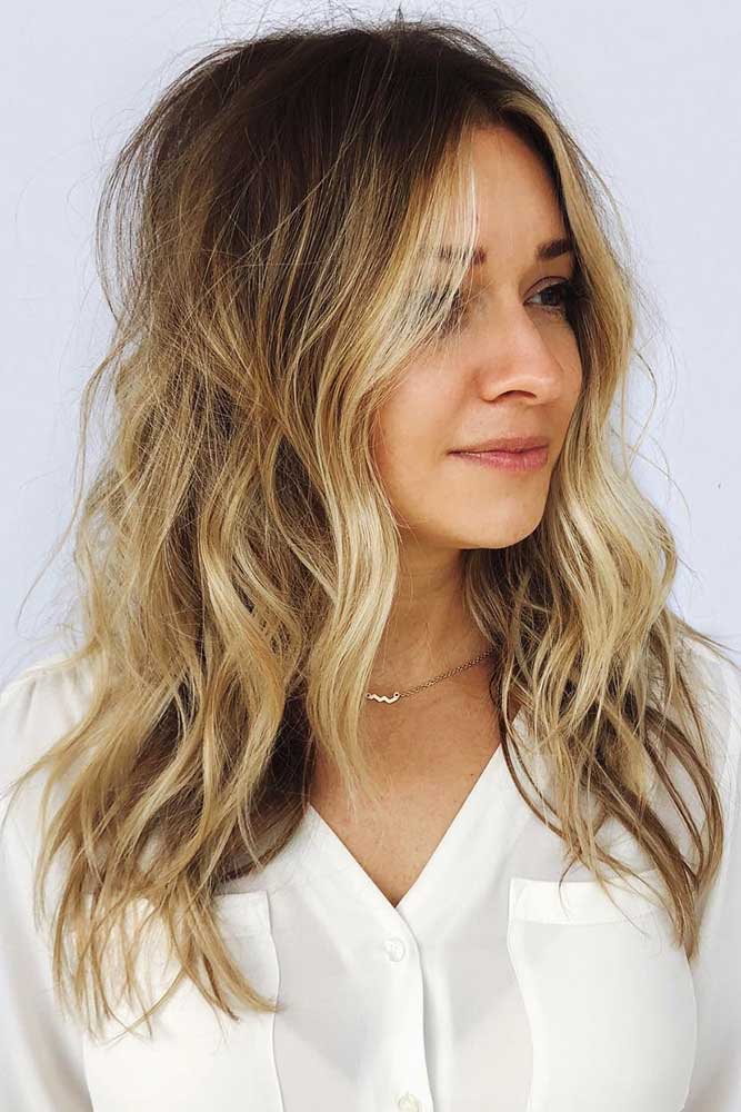 Long Wavy Shag For Thin Hair #longhair #wavyhair #layeredhair #shaggy