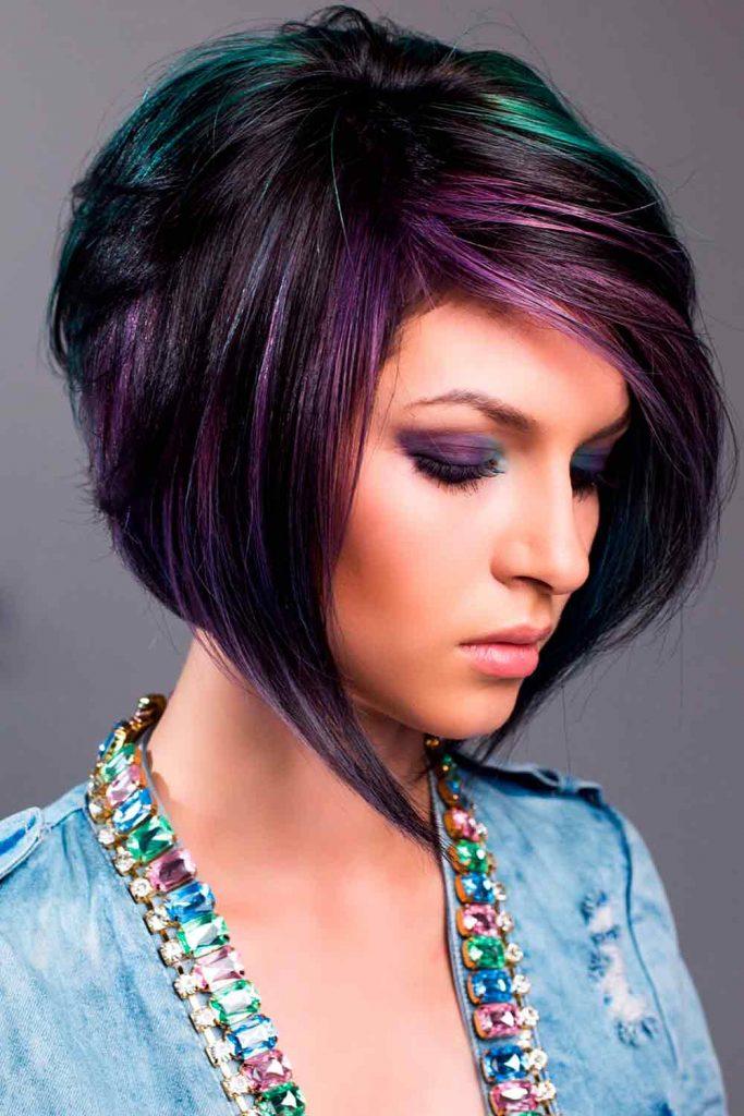 Inverted Midnight Bob #invertedbob #midnighthair