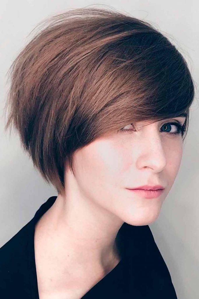 Razored Bob For Fine Hair #razoredbob #finehair