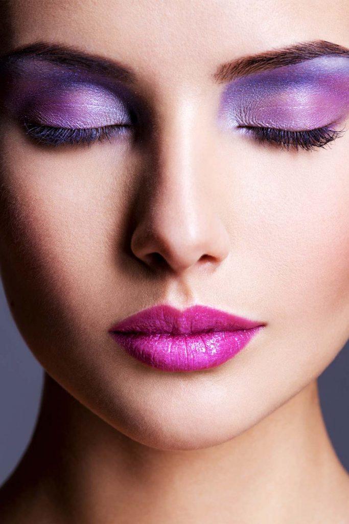 Purple Makeup Idea
