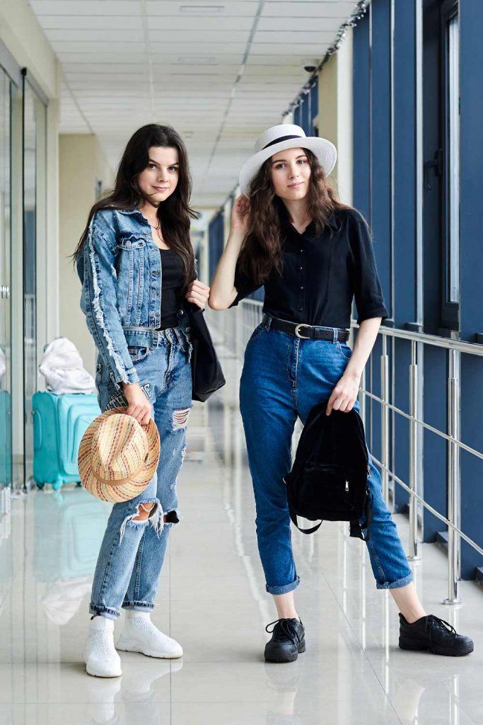 Denim Outfits for Travel