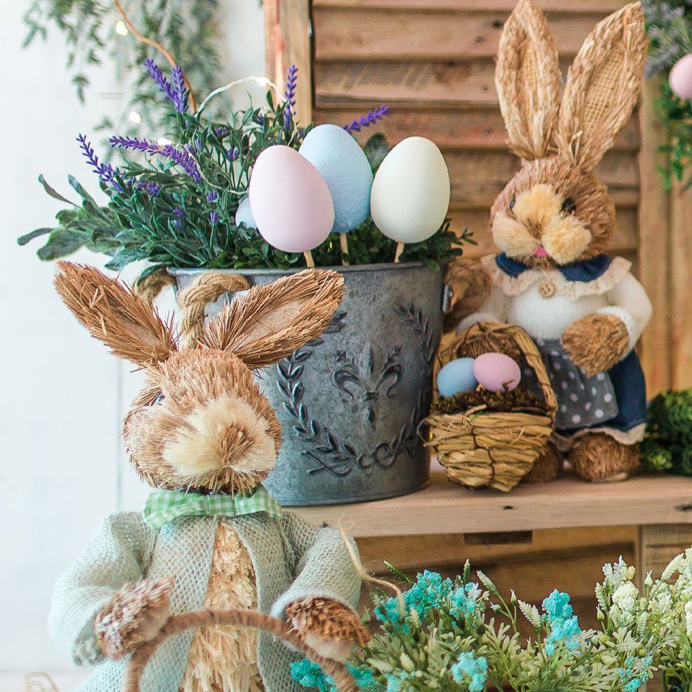 Cute Bunny Decor Idea for Easter