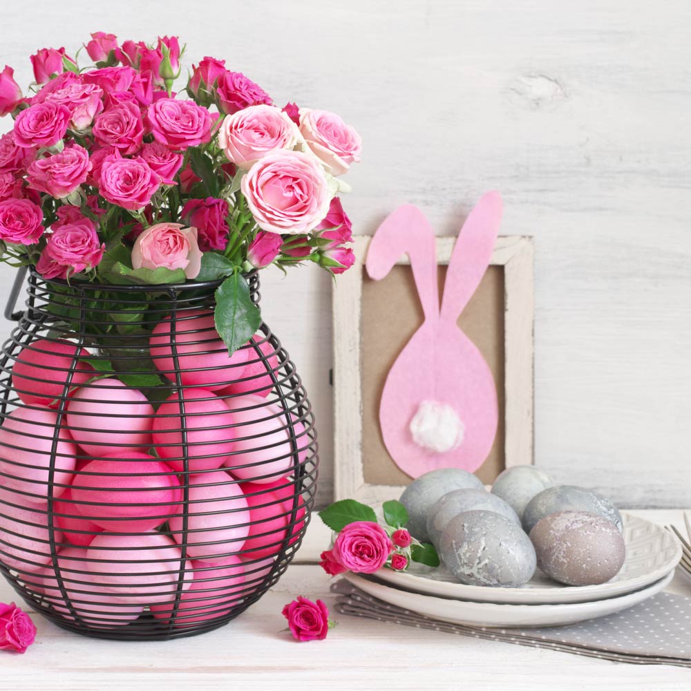 Easter Decoration with Roses