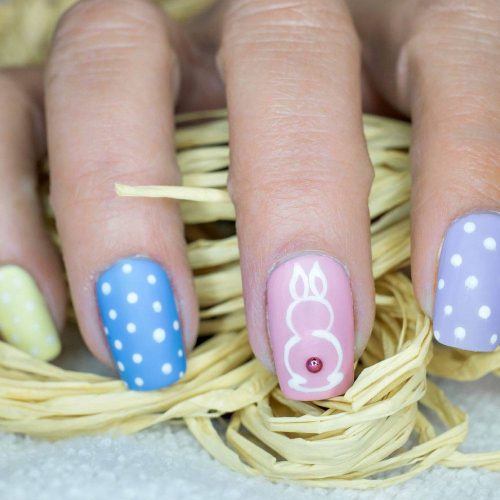 55 Colorful Easter Nails Design You Will Fall in Love With