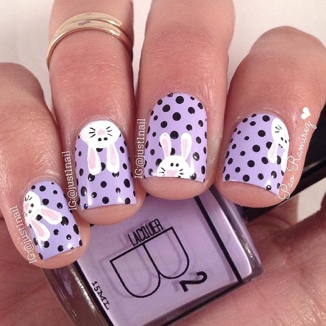Polka Dots Nails