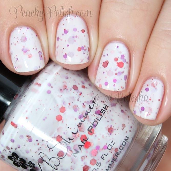 Candy Glitter Nails