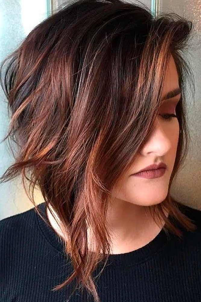 wavy layered bob 2022