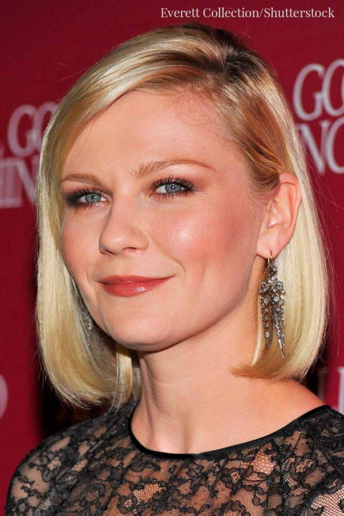 Kirsten Dunst and Blonde Sleek Bob