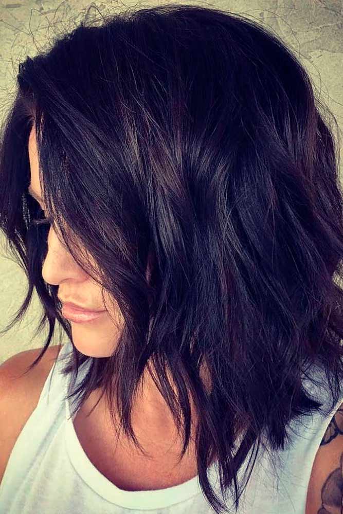 Top 100 image medium length hairstyles for thick hair - Thptnganamst.edu.vn