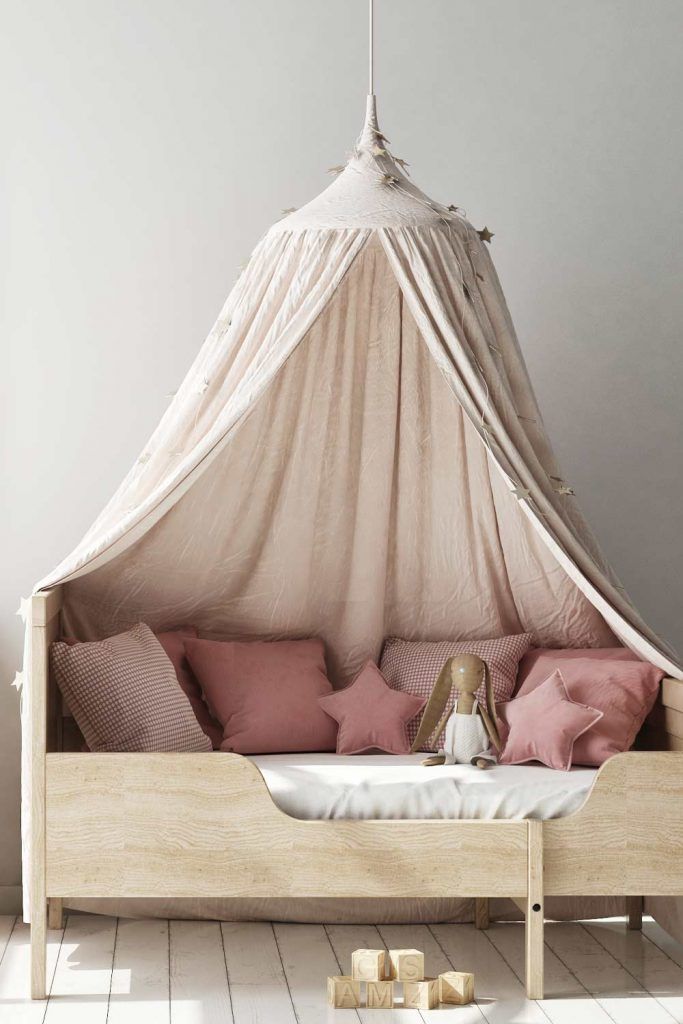 Canopy Bed Nursery Decor