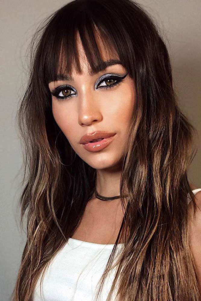 Hair Color For Olive Skin Tone #smokeyeyes
