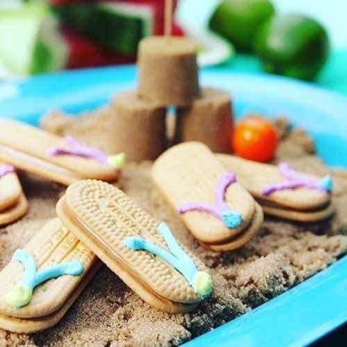 Flip Flops Cookies #cookies #treats