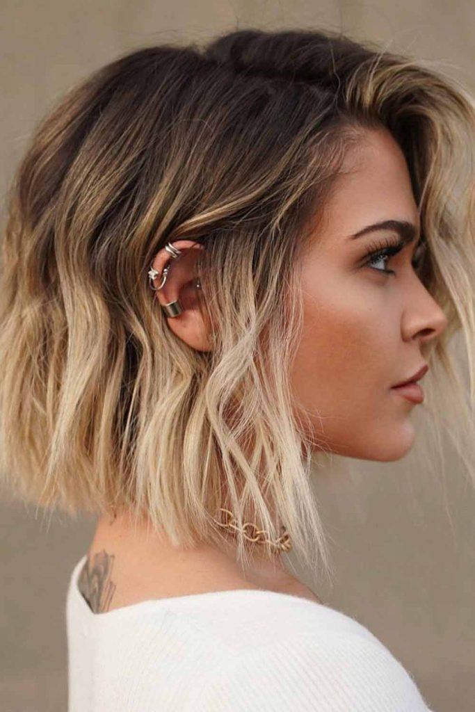 Straight above shop shoulder length hair