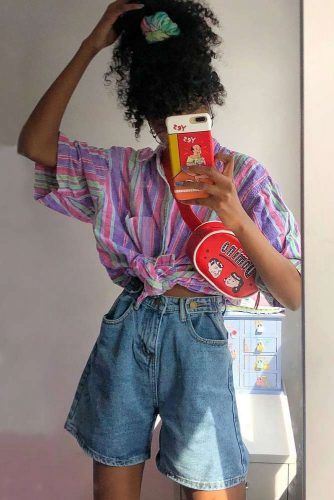 Casual 80s hot sale look