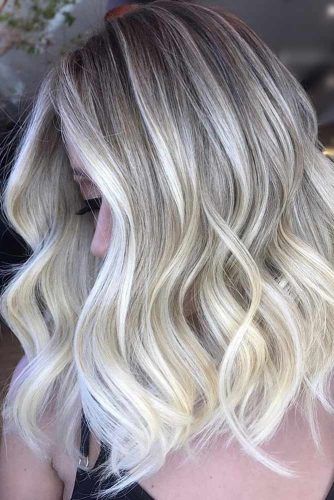 Ash Blonde With Icy Highlights #blondehair #highlights