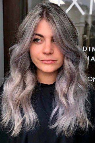 Soft Ash Blonde Ombre #ombrehair #wavyhair