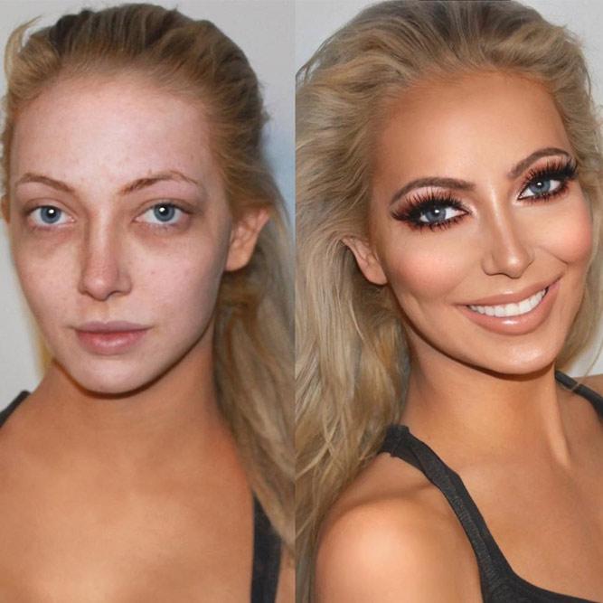 Amazing Before and After Makeup Results