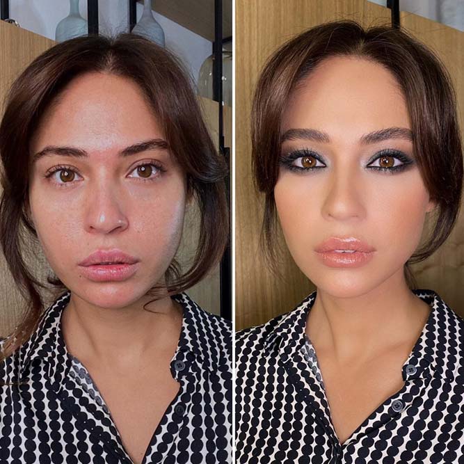 Before And After Makeup Transformations With Smokey