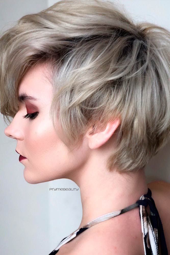 Funky hair color @modernsalon | Sassy hair, Funky hairstyles, Short hair  styles