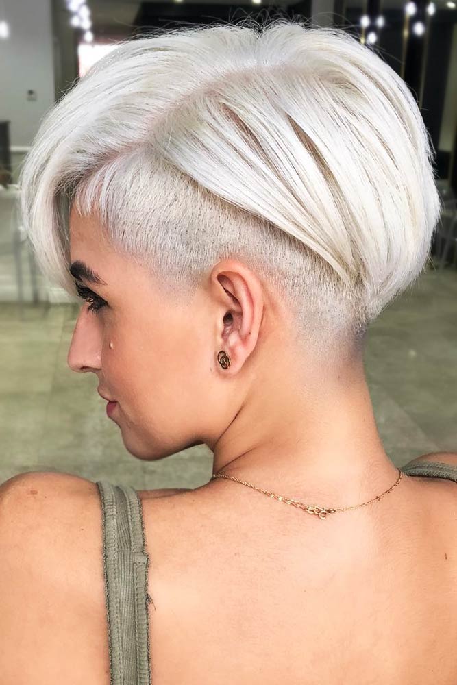 Amazing Pixie Hairstyles For Short Hair #pixie #blondehair