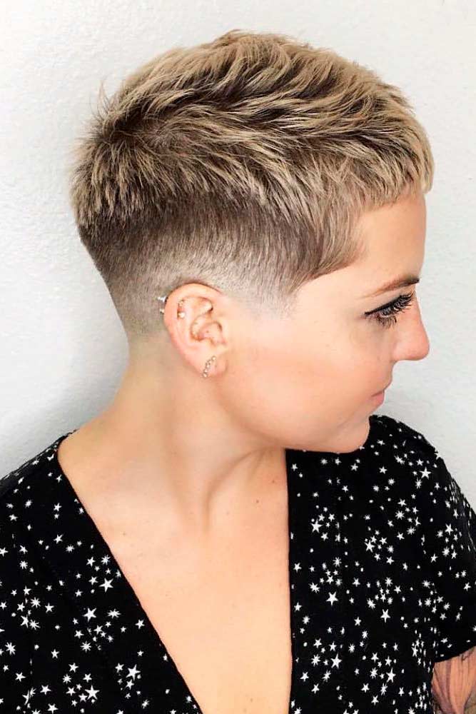 Extra Short Blonde Pixie #pixiehaircuts #highlights