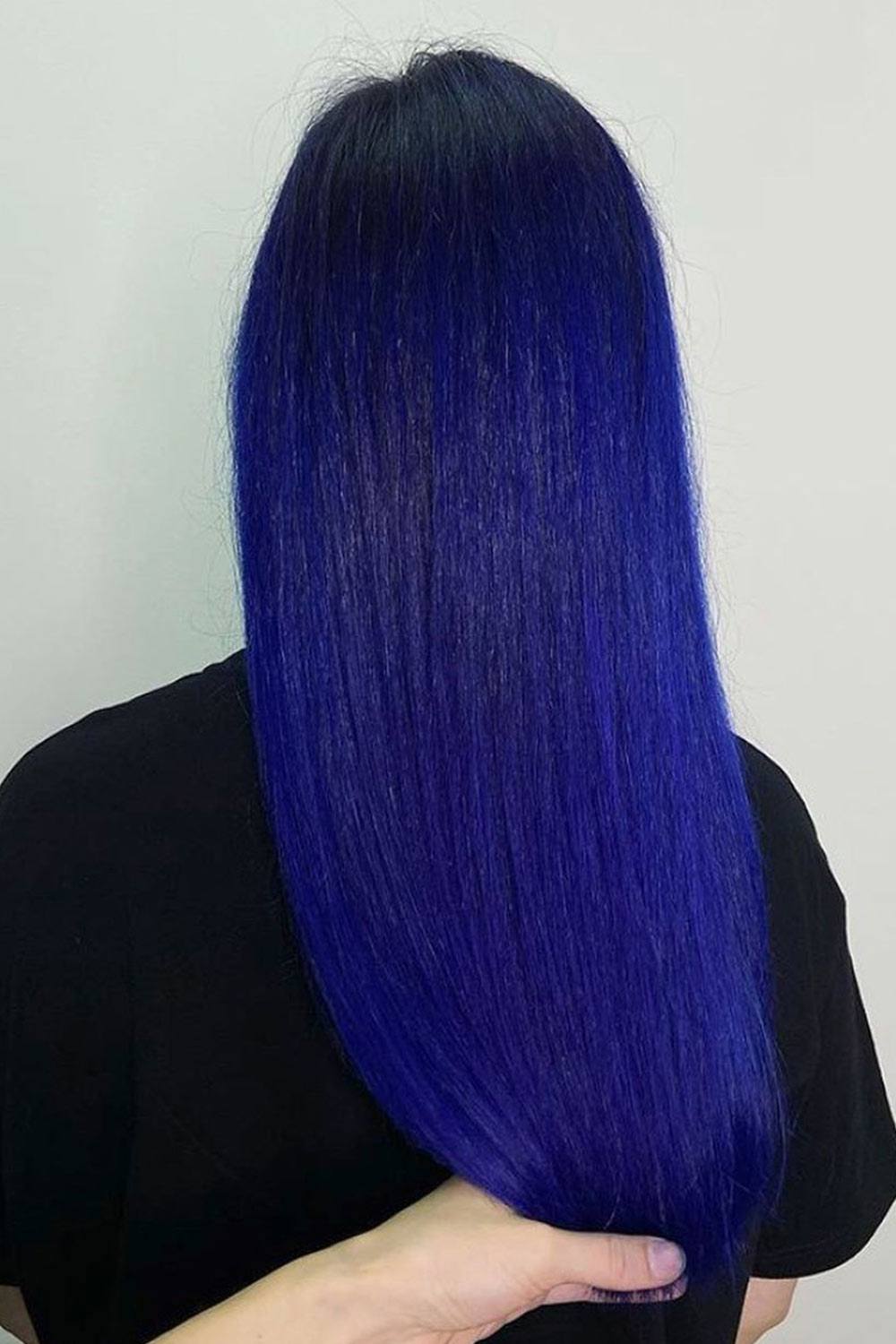 The Magical Power of Blue Black Hair