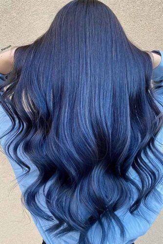 The Magical Power of Blue Black Hair - Glaminati