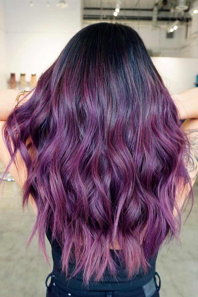 Purple Ombre Hair Ideas You Will Love - Glaminati