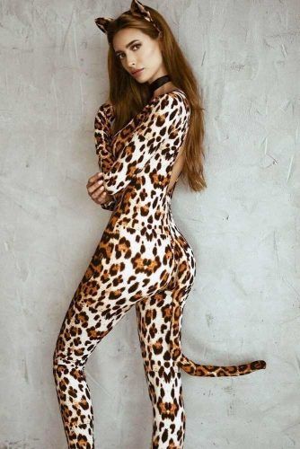 Leopard Halloween Costume Idea #leopardcostume