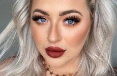 How Can I Fix My Hooded Eyelids Naturally? #burgundylipstick