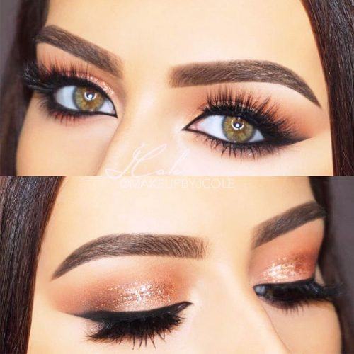 Cat Eye Makeup Looks for Hooded Eye Shape 