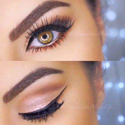 Natural Hooded Eyes Makeup Ideas