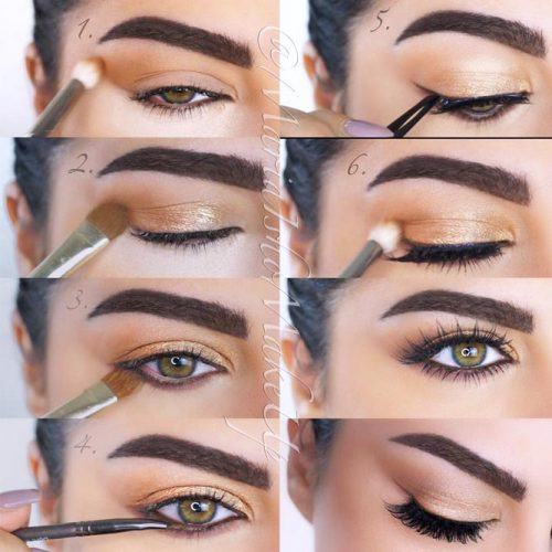 Easy Hooded Eyes Makeup Tutorial Idea