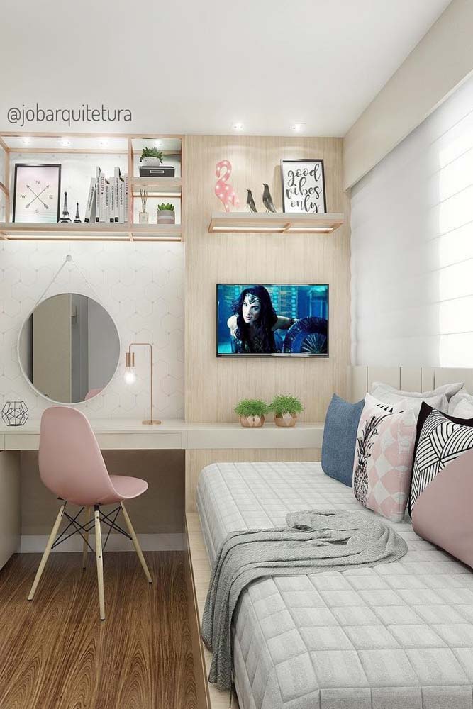 Small Bedroom Ideas For Tweens Www Cintronbeveragegroup Com   Inspiring Teen Bedroom Ideas Organization Pastel Colors Small Room Modern Platform Design Elements Furniture 