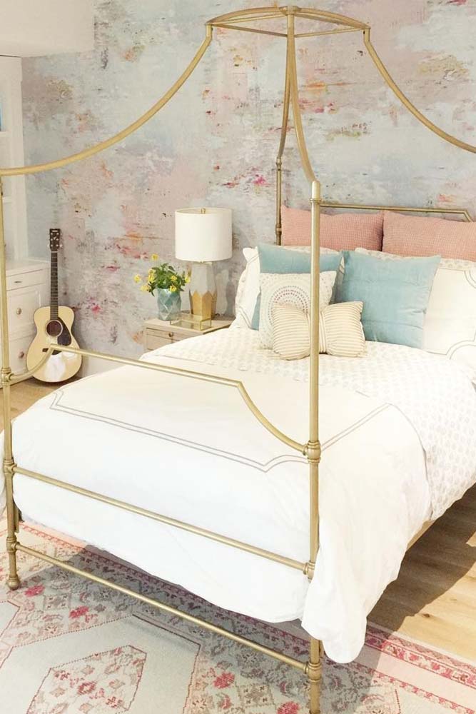 Cute Vintage Teen Bedroom Idea